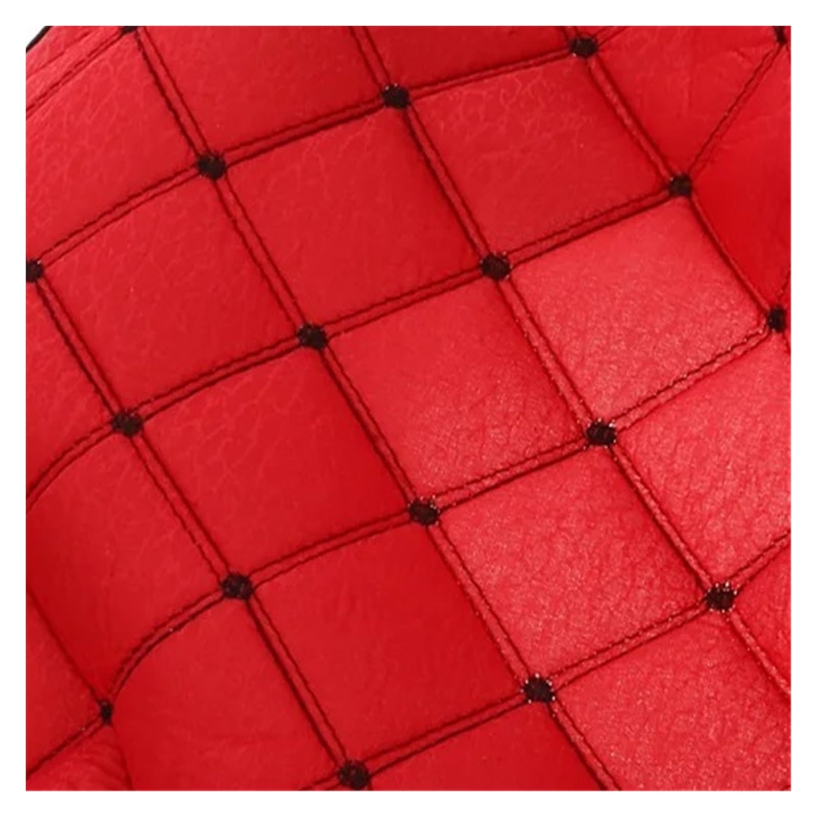 Per Moto per coprisedile Per Rete di lino Traspirante Antiscivolo Protezione assorbimento degli urti per scooter Coprisedile per moto(Rosso)