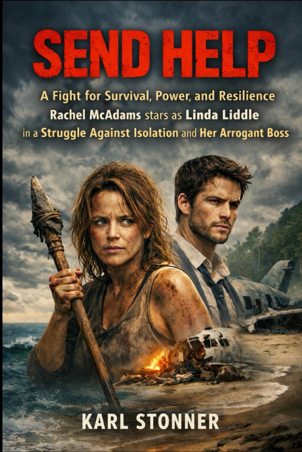 SEND HELP: A Fight for Survival, Power, and Resilience- Rachel McAdams stars as Linda Liddle in a Struggle Against Isolation and Her Arrogant Boss      Paperback – January 27, 2026