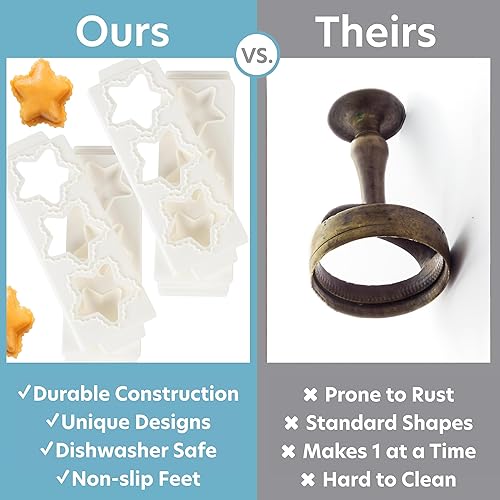 Vista 34 de Mini moldes para ravioles de corazón (2 unidades) - Máquina de pasta rellena casera - Bandeja de 2 piezas y prensa para hacer 8 raviolis rellenos a