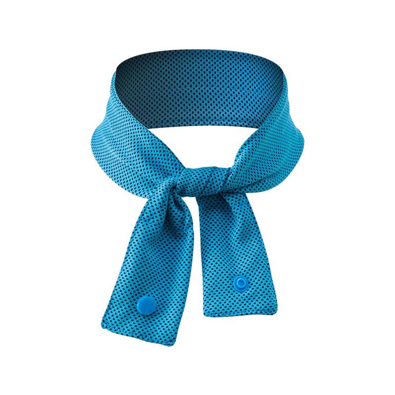 Cooling Towels, Ice Cool Microfibre Towel for Neck, Reusable Water Activated Cooling Towel for Neck, Wet Scarf to Keep You Cool, Soft Breathable for Gym, Running, Camping & Hot Weather (Sky Blue)