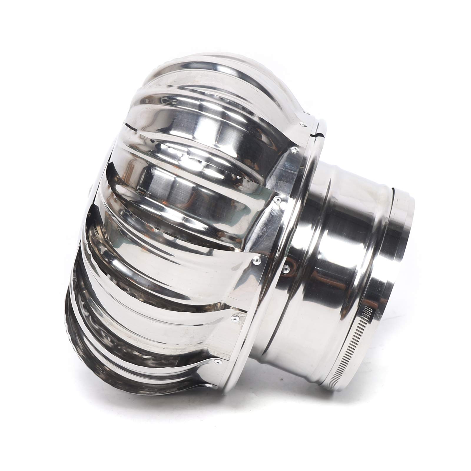 Inserto per camino, 160 mm, in acciaio inox, copertura per camino, inserto di ventilazione, per aziende di allevamento