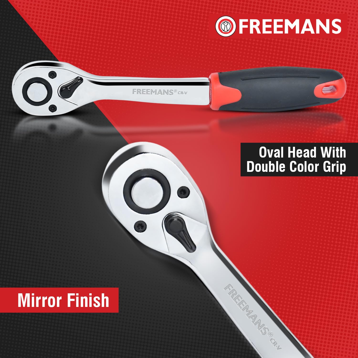 Freemans 1/2" Ratchet Wrench - Quick Release -4