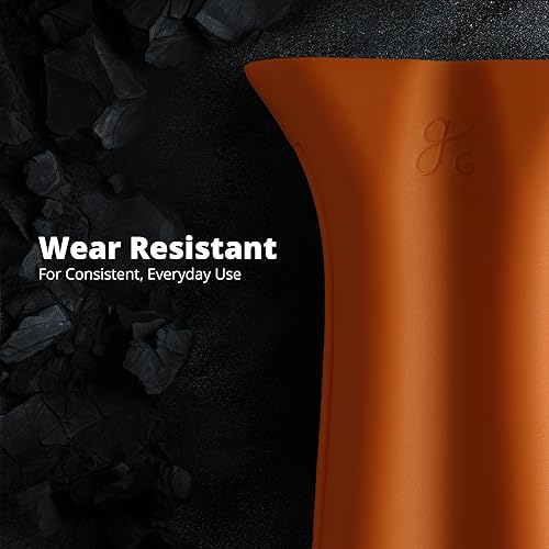 Miniatura 8 de Greater Goods Mango de silicona, silicona sin BPA, mango resistente al calor para sartén de hierro fundido, 1 unidad, diseñado en San Luis (naranja