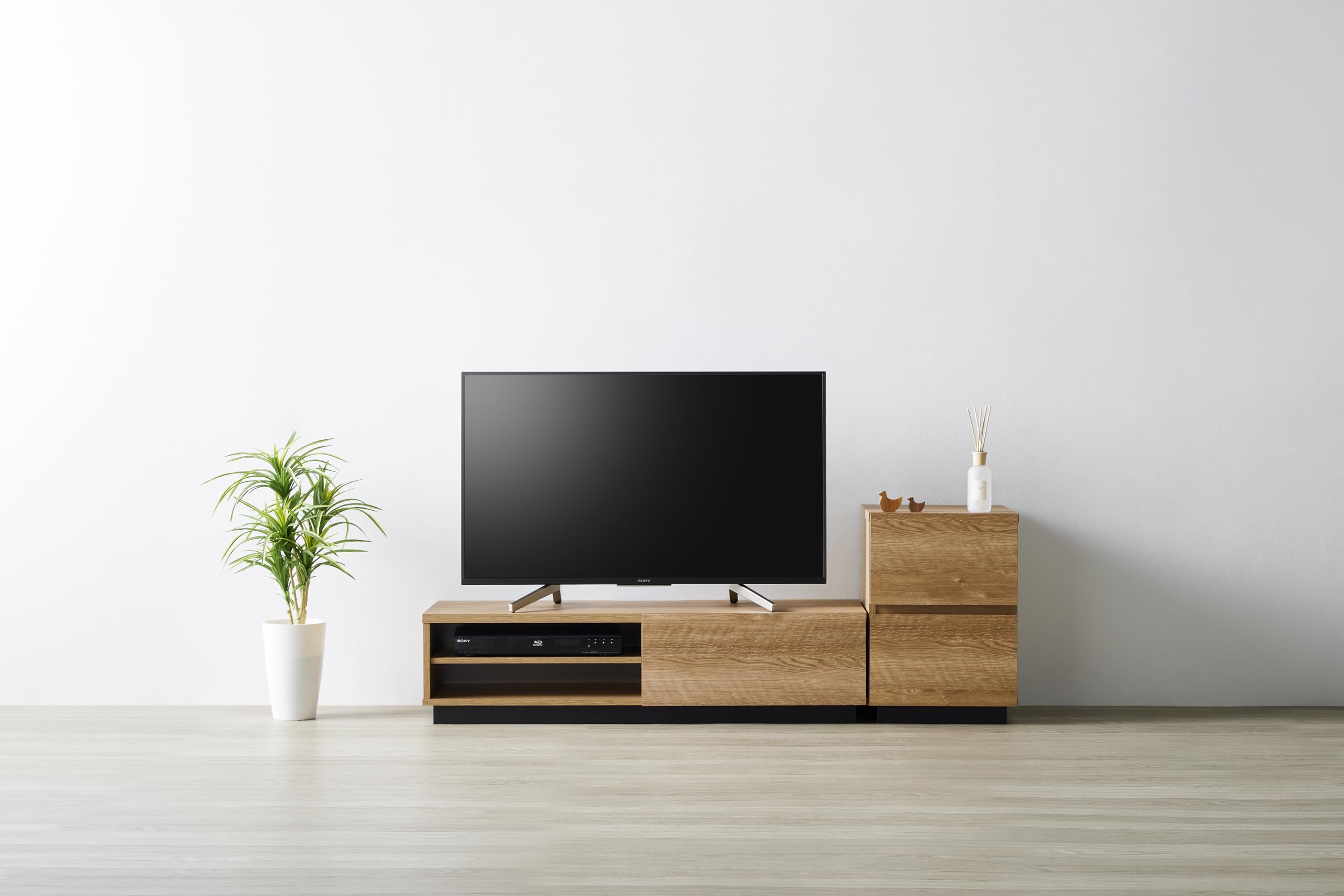 朝日木材加工 テレビボード ローボード テレビ台 ナチュラル 曲げ木 AVラック 朝日木材加工 テレビ台 ローボード サウンドバーラック 65V型