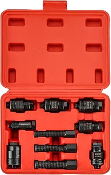 Motorcycle Flywheel Puller Set | 10PCS Universal ATV Motorcycle Repair Tool for Motorcycle Bikes, Honda, Suzuki, Bosch, Kawasaki, Ducati, Yamaha Flywheel