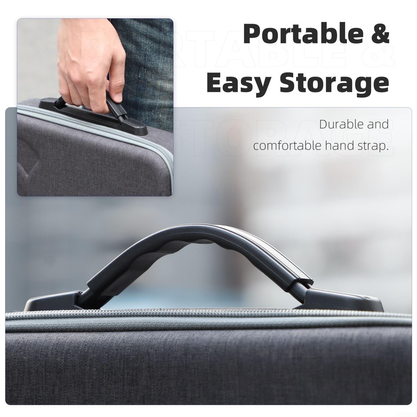 Custodia per drone, custodia portatile per drone DJI Flip Drone, custodia portatile per DJI Flip Custodia da trasporto portatile, custodia rigida in EVA impermeabile protettiva, Come da immagine