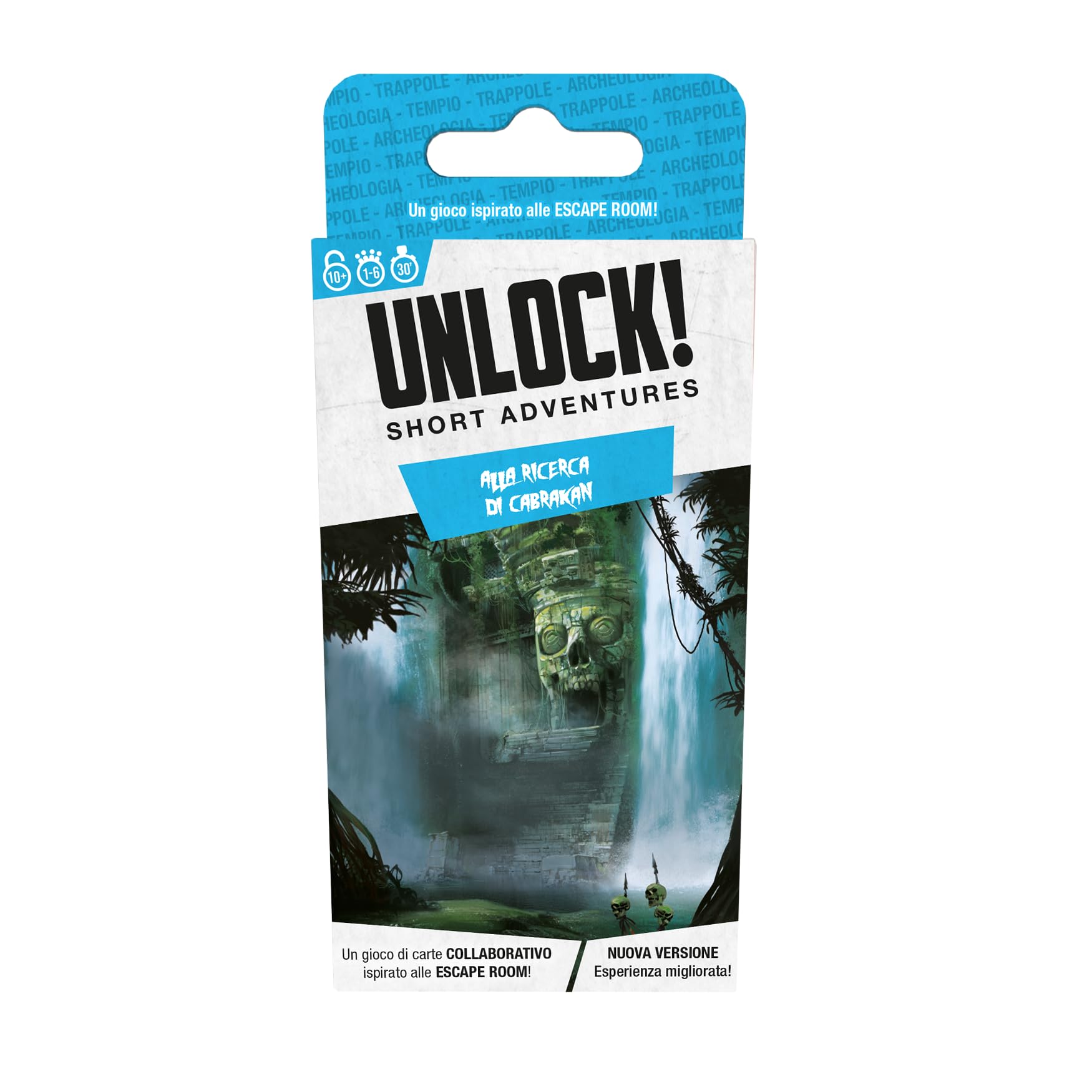 Asmodee - Unlock! Short Adventures, Alla Ricerca Di Cabrakan - Gioco Da Tavolo Con App Escape Room 1 6 Gio Mig2qpmbbjg Eawwruns