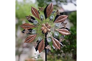 Decorative Outdoor Metal Windmill: A Symphony of Motion for Your Garden
