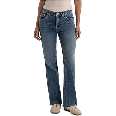 Джинсы KUT from the Kloth Petite Kelly High-Rise Fab Ab Kick Flare Inset Leg