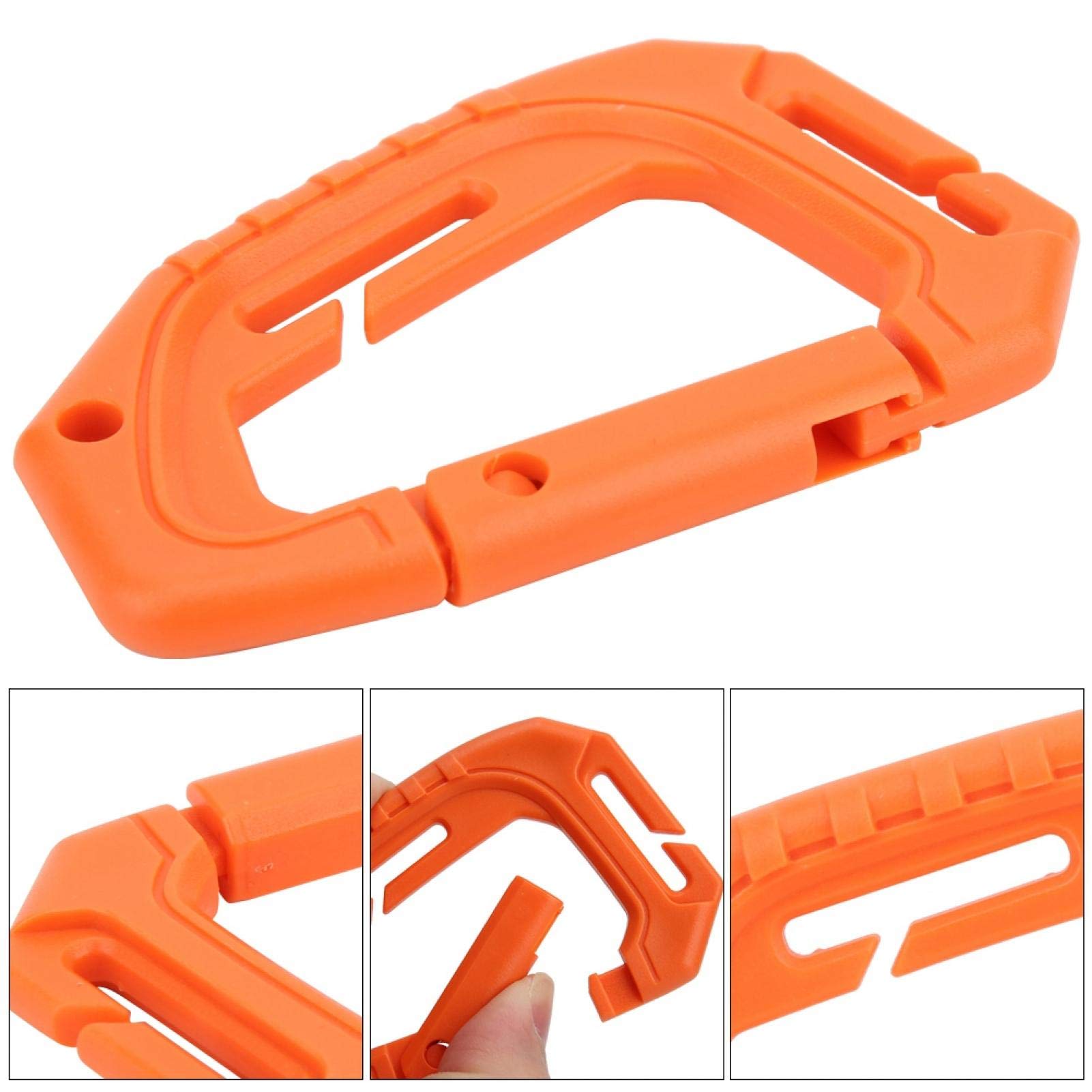 Gancho De Mosquetón De Metal Profional Para Calada, Anillo En D De Alta Ristencia Para Acampar Y Hacer Senderismo, Llaveros - AliExprs