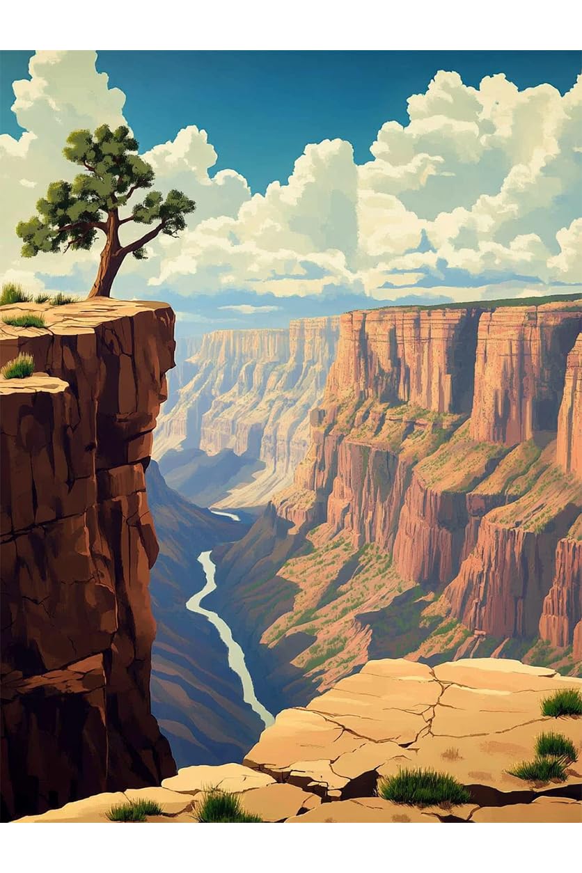 Amazon.com: Canyon Landscape Diamond Art Kits for Adults, National