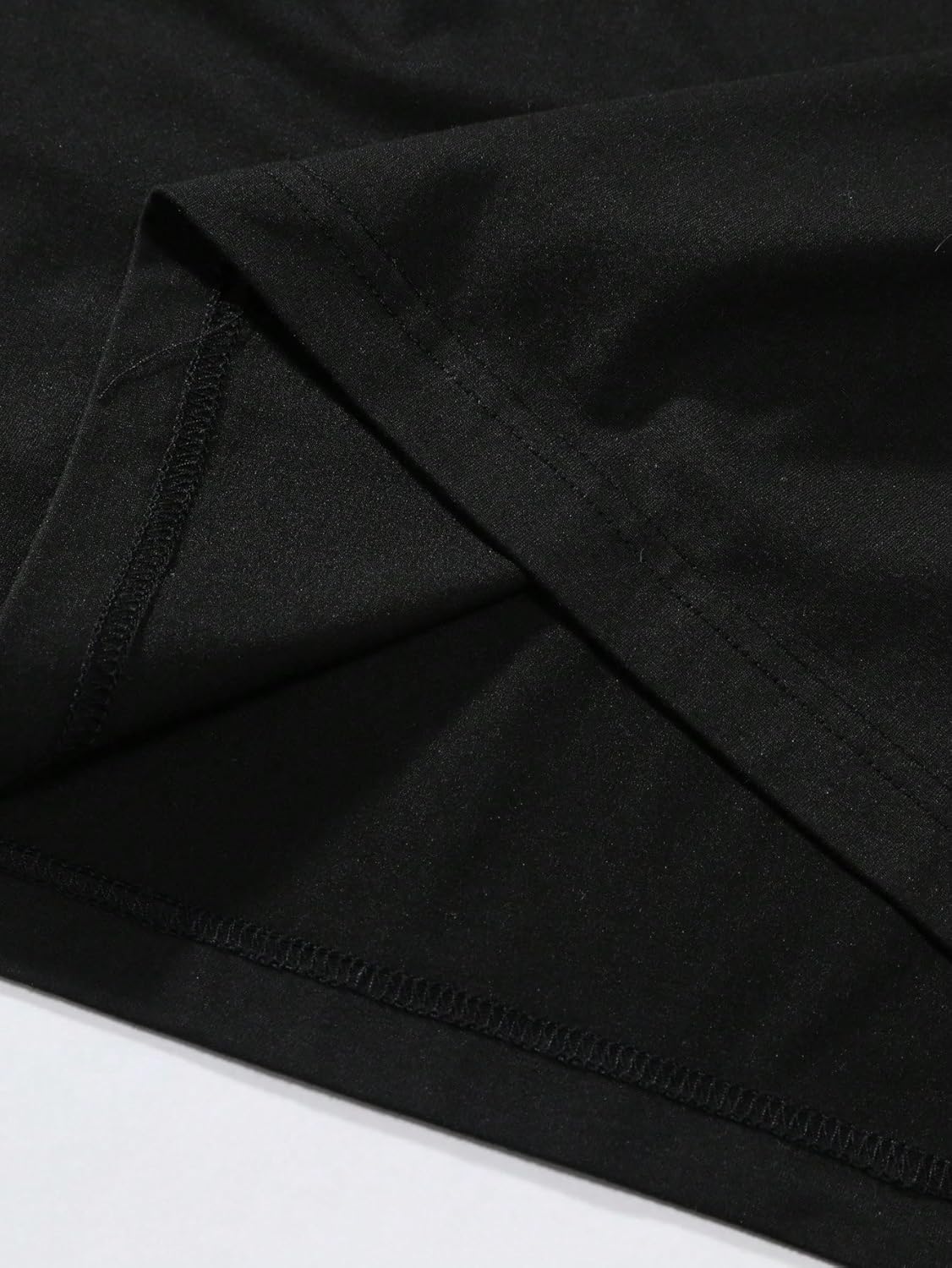 GORGLITTER Men's Novelty Casual Letter Graphic Crewneck T-Shirt Half Sleeve Oversized Tee Top - Image 7