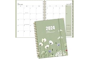 2024 Weekly Monthly Planner - Jan 2024 - Dec 2024