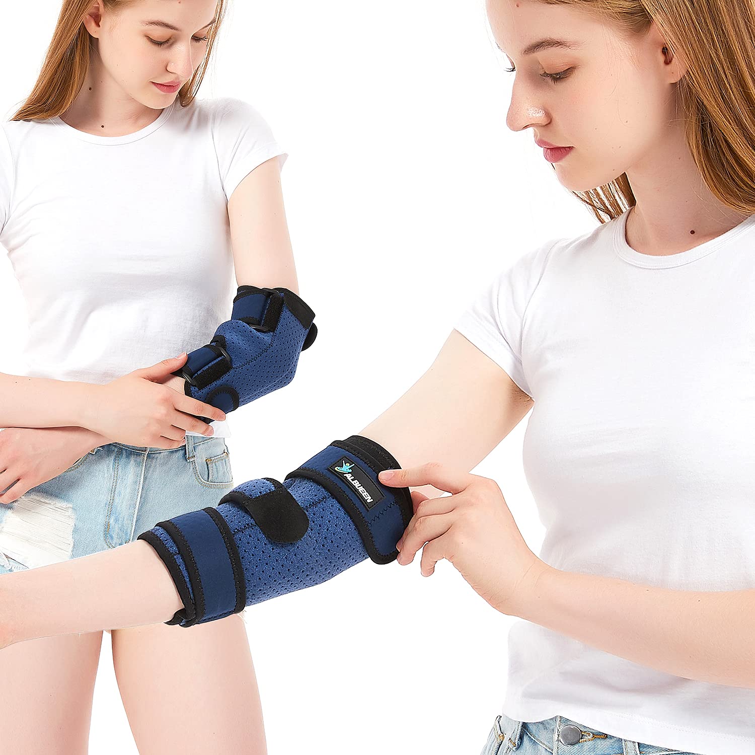 Buy AlBUEEN Elbow Splint Night Elbow Pad,Elbow Brace