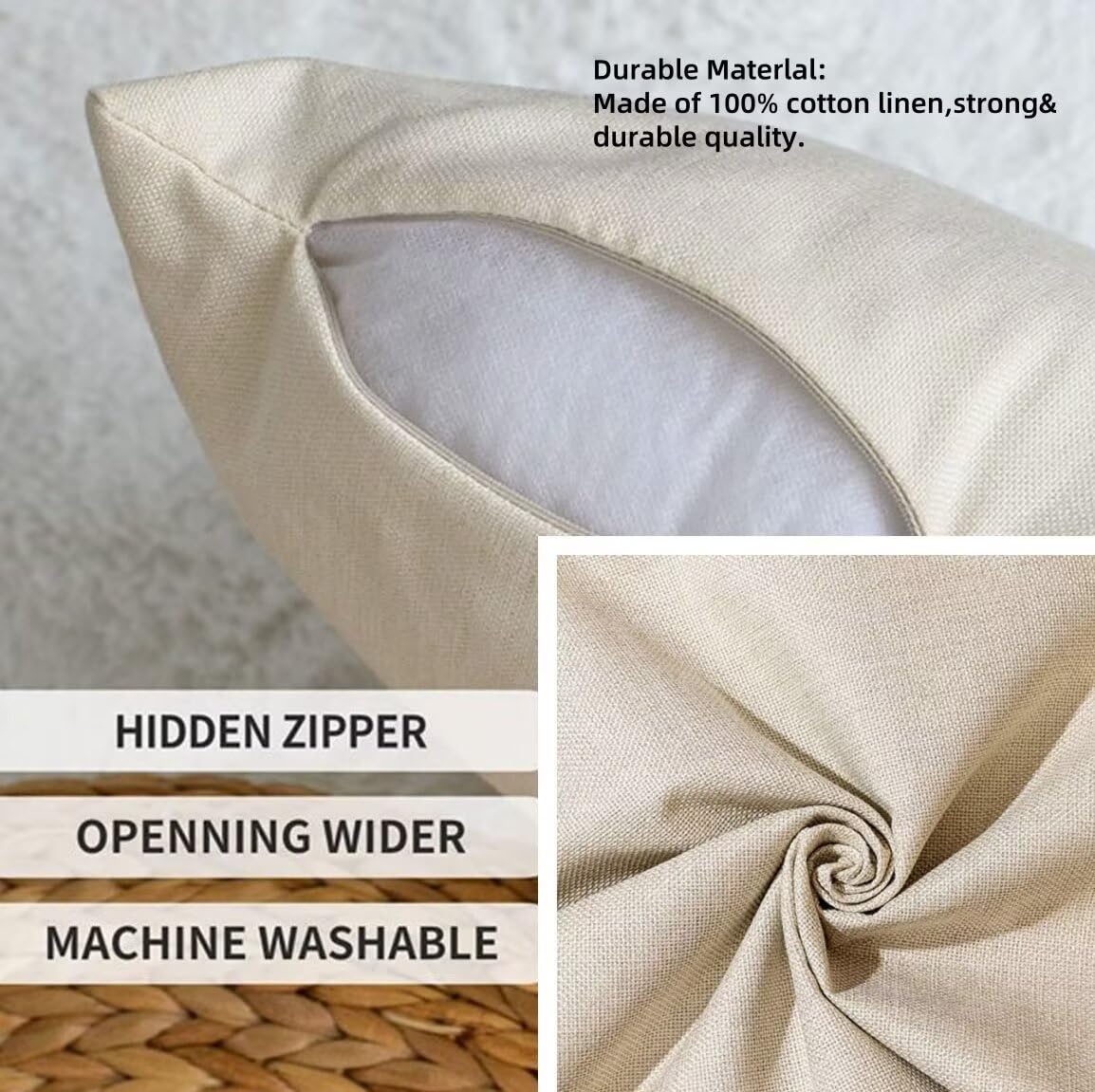 Tropisch Seitenschläferkissen Bezug 60 x 180, Anlage Kissenbezug 60x180 Seitenschläferkissen, Leinen Verbessern Sie Schlafqualität Schwangerschaftskissen für Sofa Deko Weihnachten Geschenk R-2662