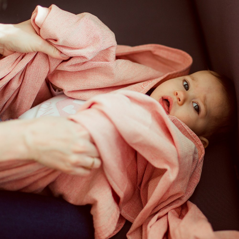 Didymos tta-872-006 Babytragetuch Chilli, größe 6, M, rot
