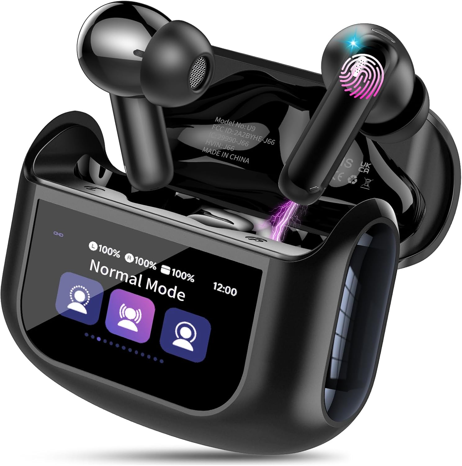 Thunelec U9 Wireless Earbuds and Charging Case