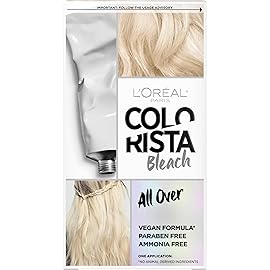 L\'Oreal Paris Colorista Hair Bleach, Hair Dye Kit for All Over Blonde Hair Color, 1 Hair Bleach Kit
