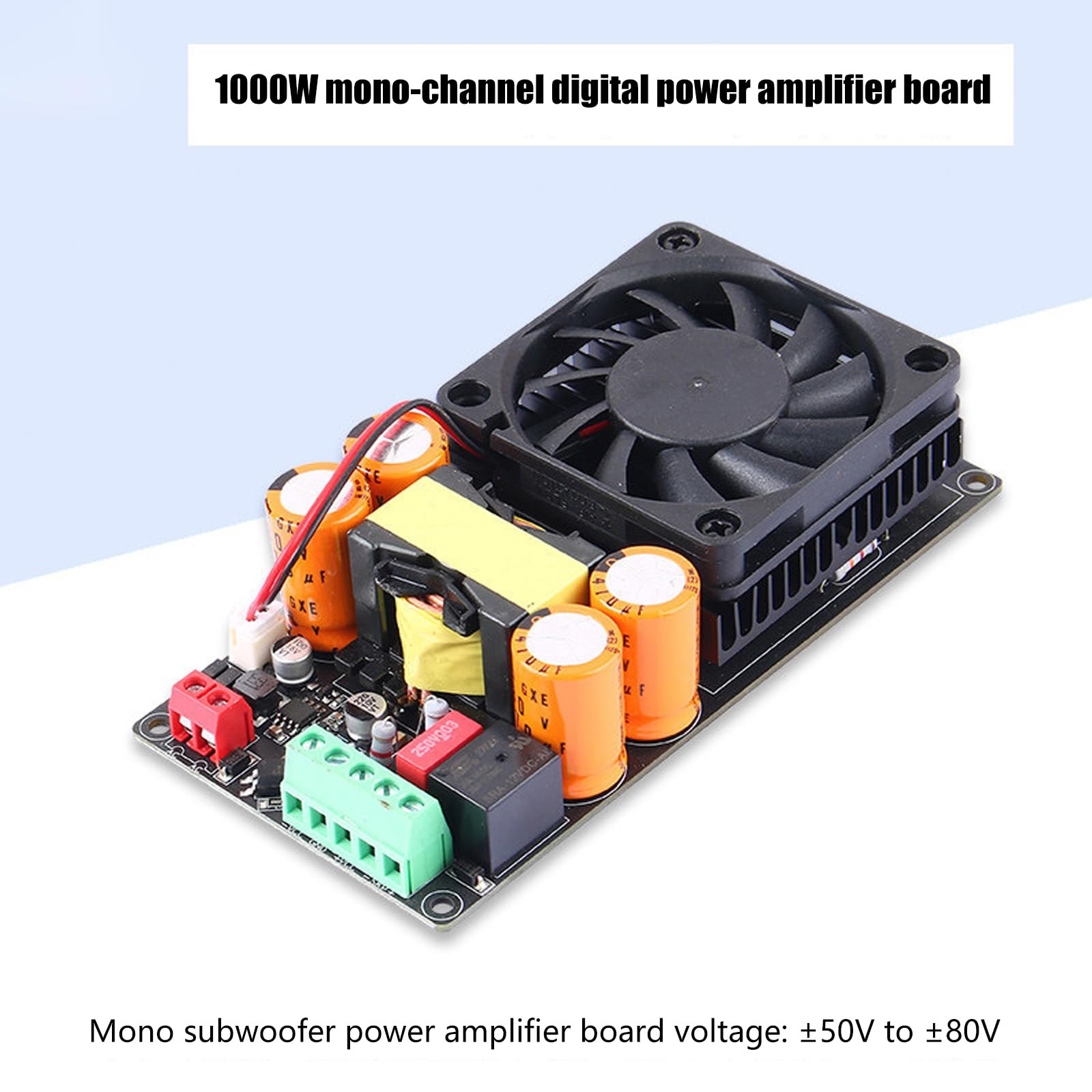 Efficienza 1000W Classe D Scheda Amplificatore Digitale per Suono in Qualsiasi Configurazione Adatto per Suono di Fase HiFi Subwoofer Amplificatore Modulo