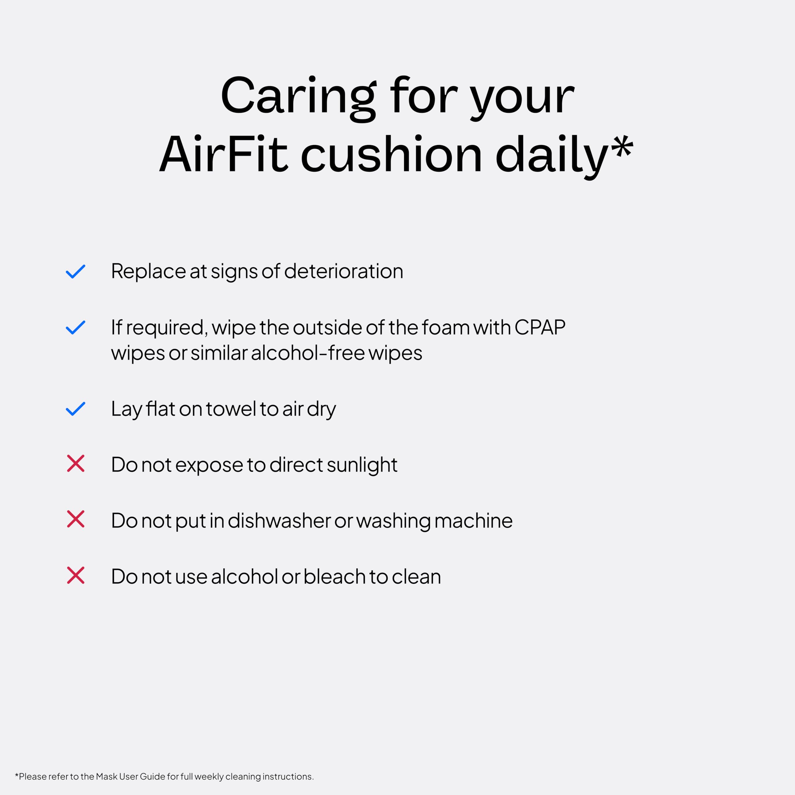 ResMed Airfit F30i - Cuscino per maschera CPAP - Copricapo e sistema di telaio non inclusi - Forniture CPAP Premium - Piccolo e largo