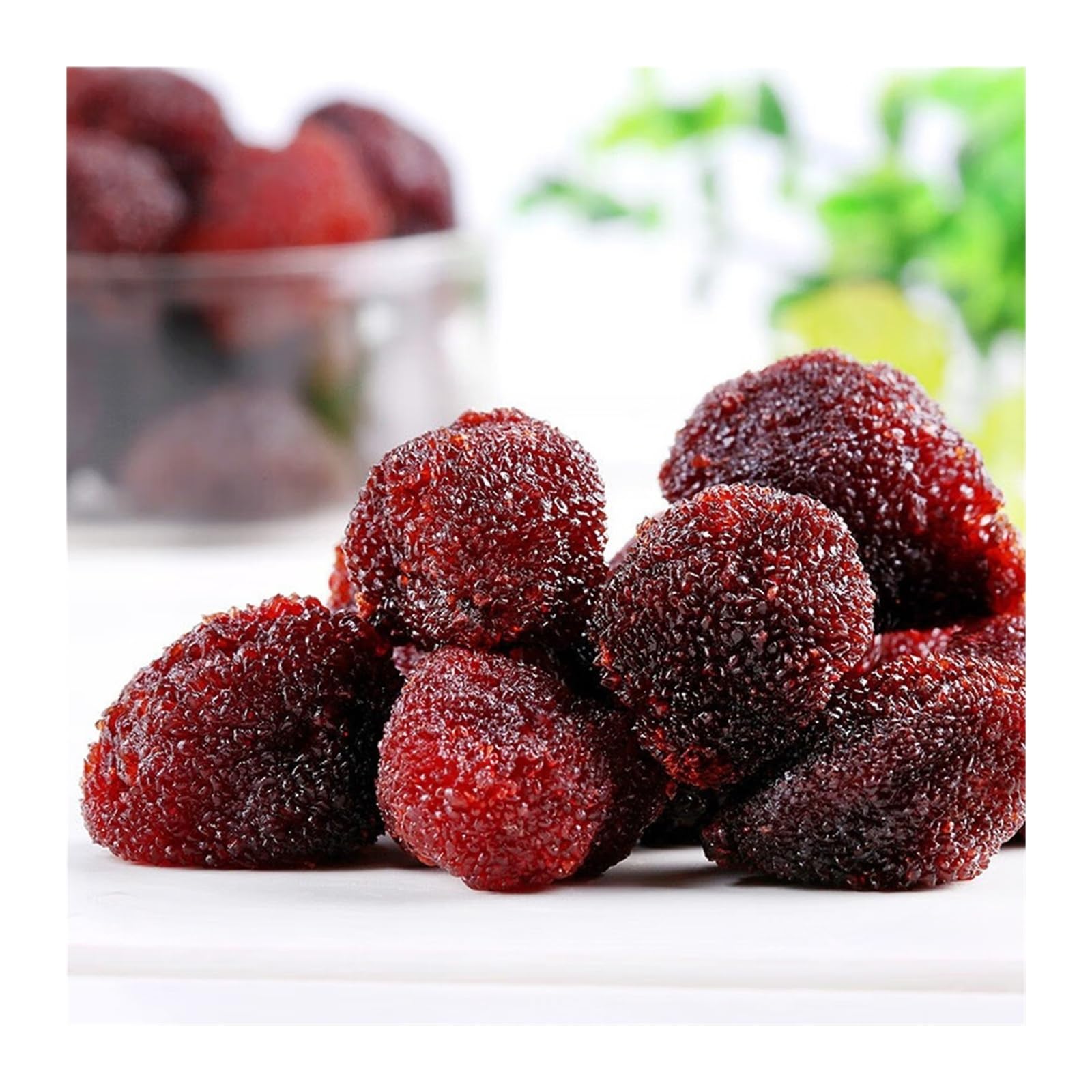 100 g di frutta Waxberry, frutta candita a polpa spessa, una delizia agrodolce che soddisfa le tue voglie.(4bag)