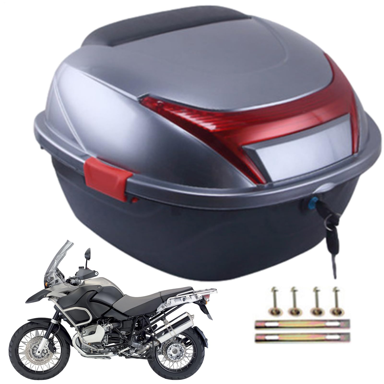 Bagażnik motocyklowy, ergonomiczne etui do przechowywania bagażnika | motocyklowego, wodoodporne etui organizacyjne na motocykl, do przechowywania ubrań, butów i akcesoriów codziennego użytku