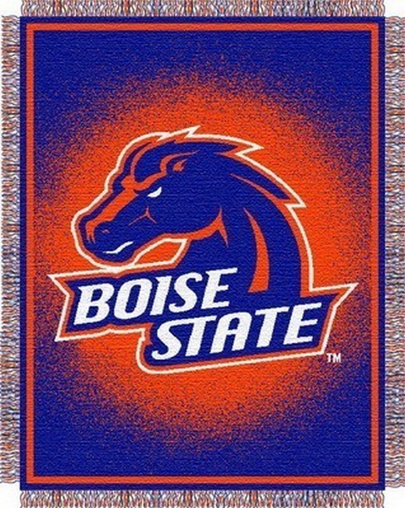 Northwest Boise State Broncos Triple Woven Decorative Throw 48x60
