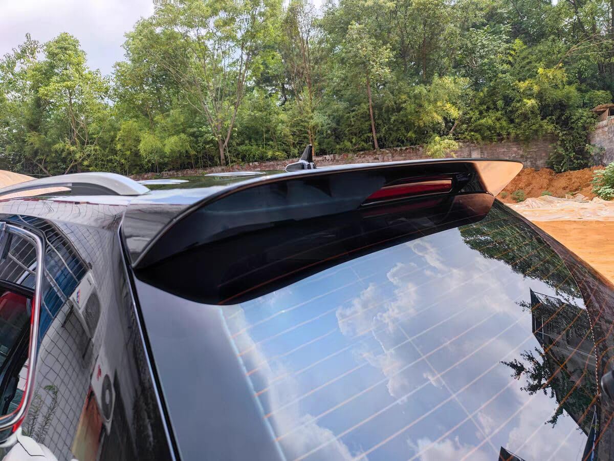 Spoiler per Il Tetto del portellone Posteriore Adatto per Volkswagen VW Tiguan S/SE/SEL MK2 2018-2024 Accessori per Kit Ala Stile R-Line Nero Lucido