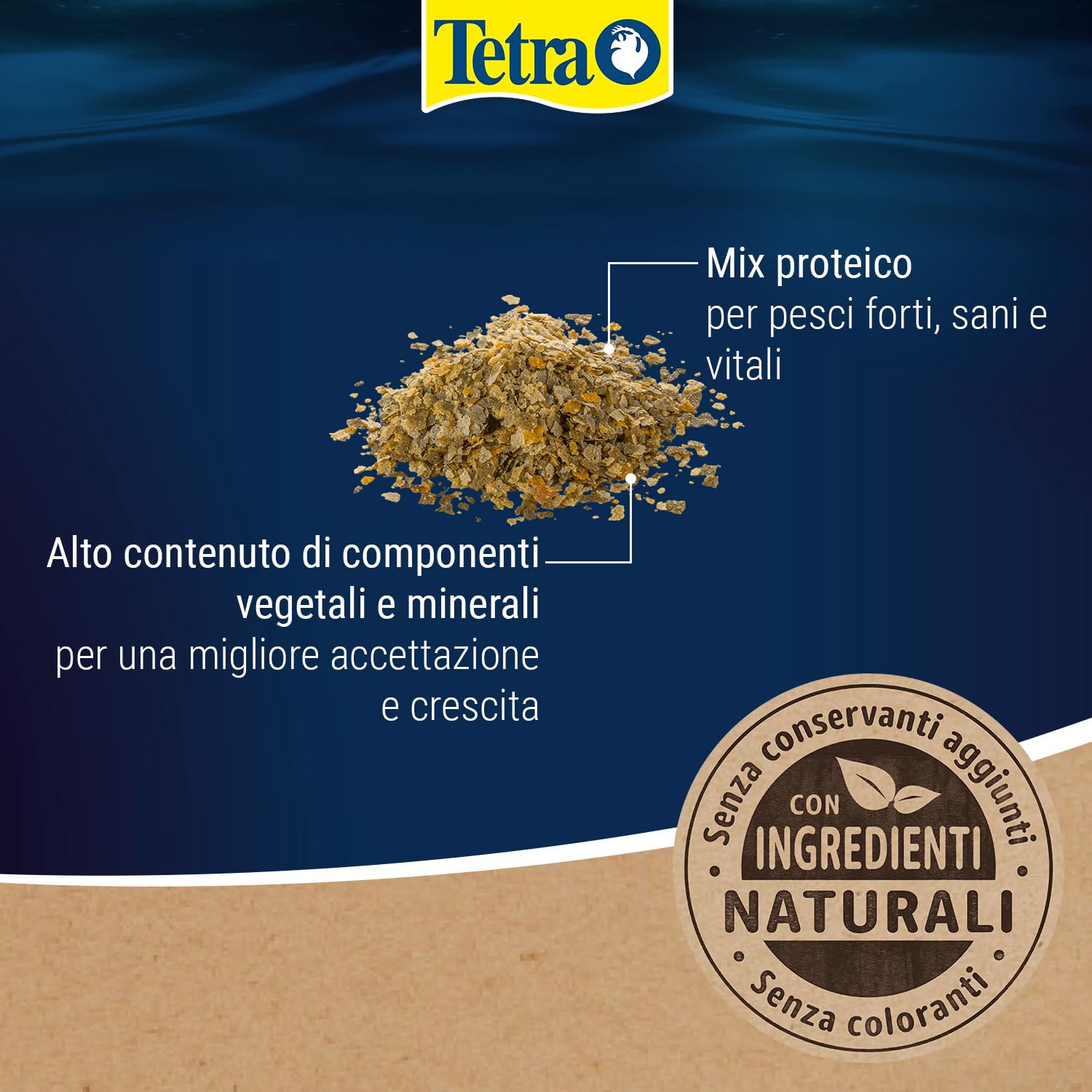 Tetra Guppy Mini Flakes - Mangime per Tutti i Guppy, mangime in Scaglie Fini per Una Dieta equilibrata e Ricca di nutrienti, lattina da 250 ml