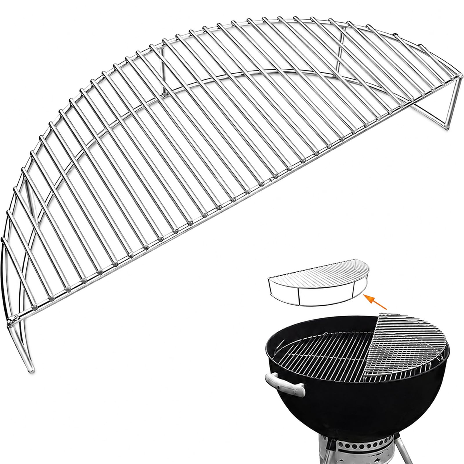Denmay 8836 Griglia di riscaldamento in acciaio per base di supporto riscaldante di griglia, per un uso con 57 cm, griglia di isolamento termico