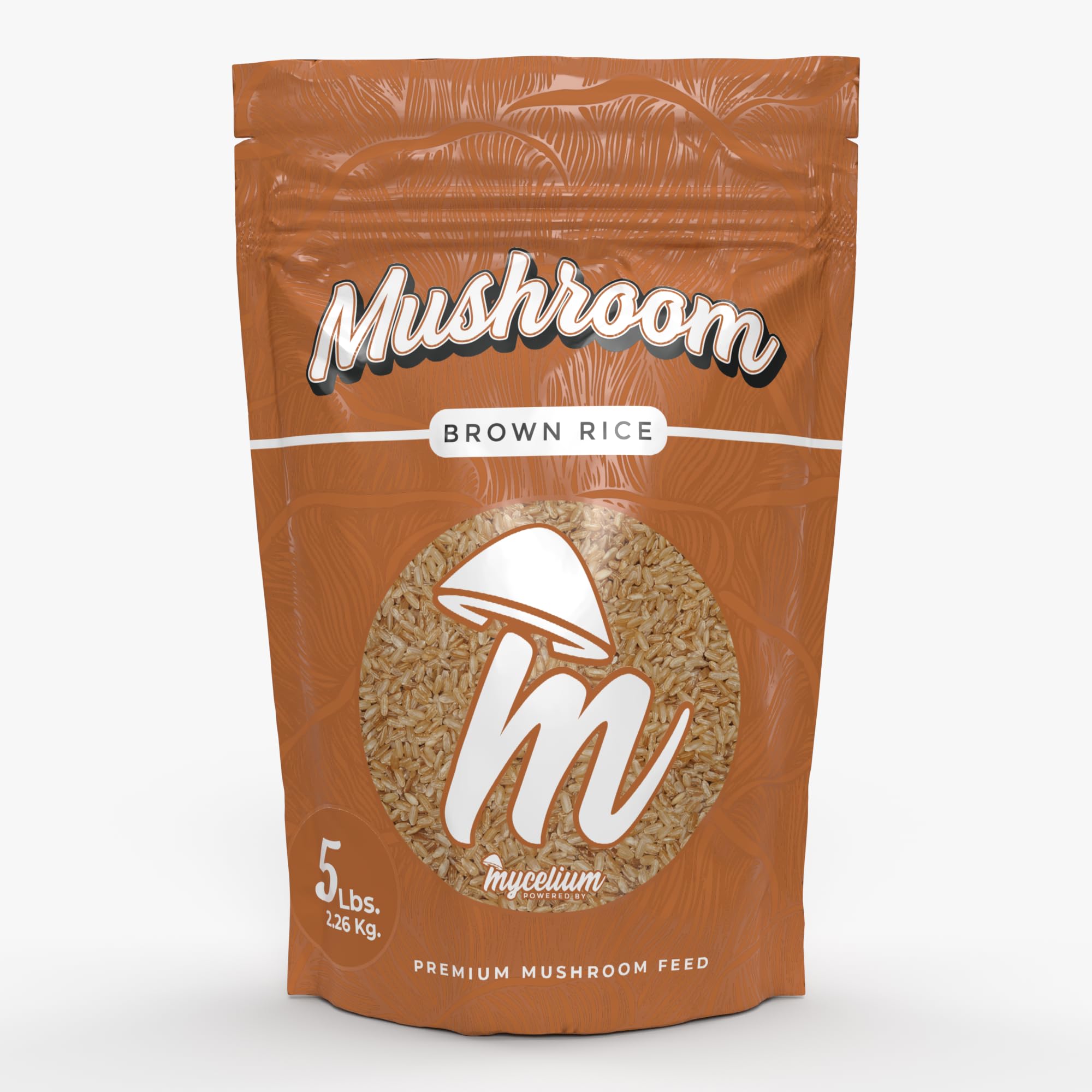 Amazon.com: Mycelium Premium Mushroom Spawn, Brown Rice I Organic