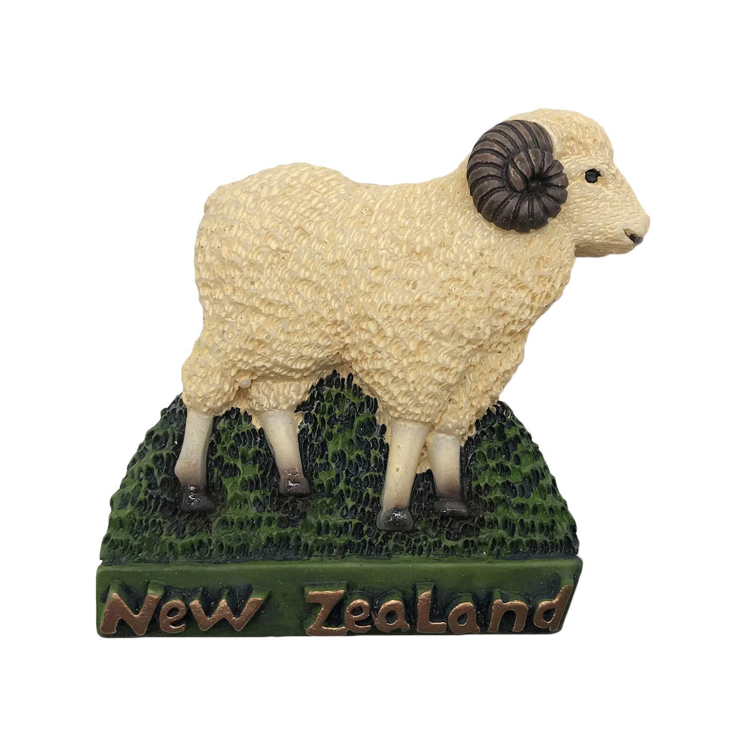 Wedarego Sheep 3D New Zealand Refrigerator Fridge Magnet Tourist Souvenirs Handmade Resin Craft Magnetic Stickers Home Kitchen Decoration Travel Gift