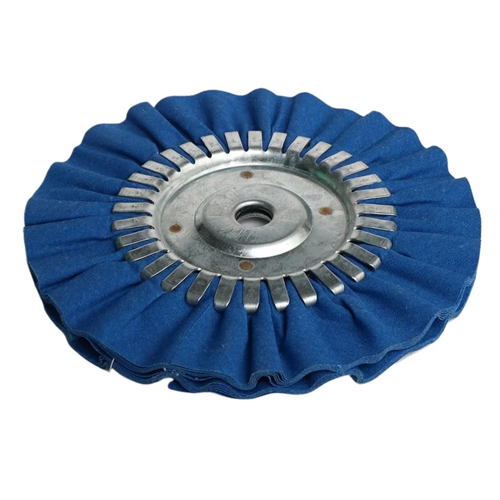 Roue de Polissage en Coton Roue de polissage des voies respiratoires en coton, 8 pouces, 1 pièce, 150x50mm, tissu à biais ouvert, roue blanche