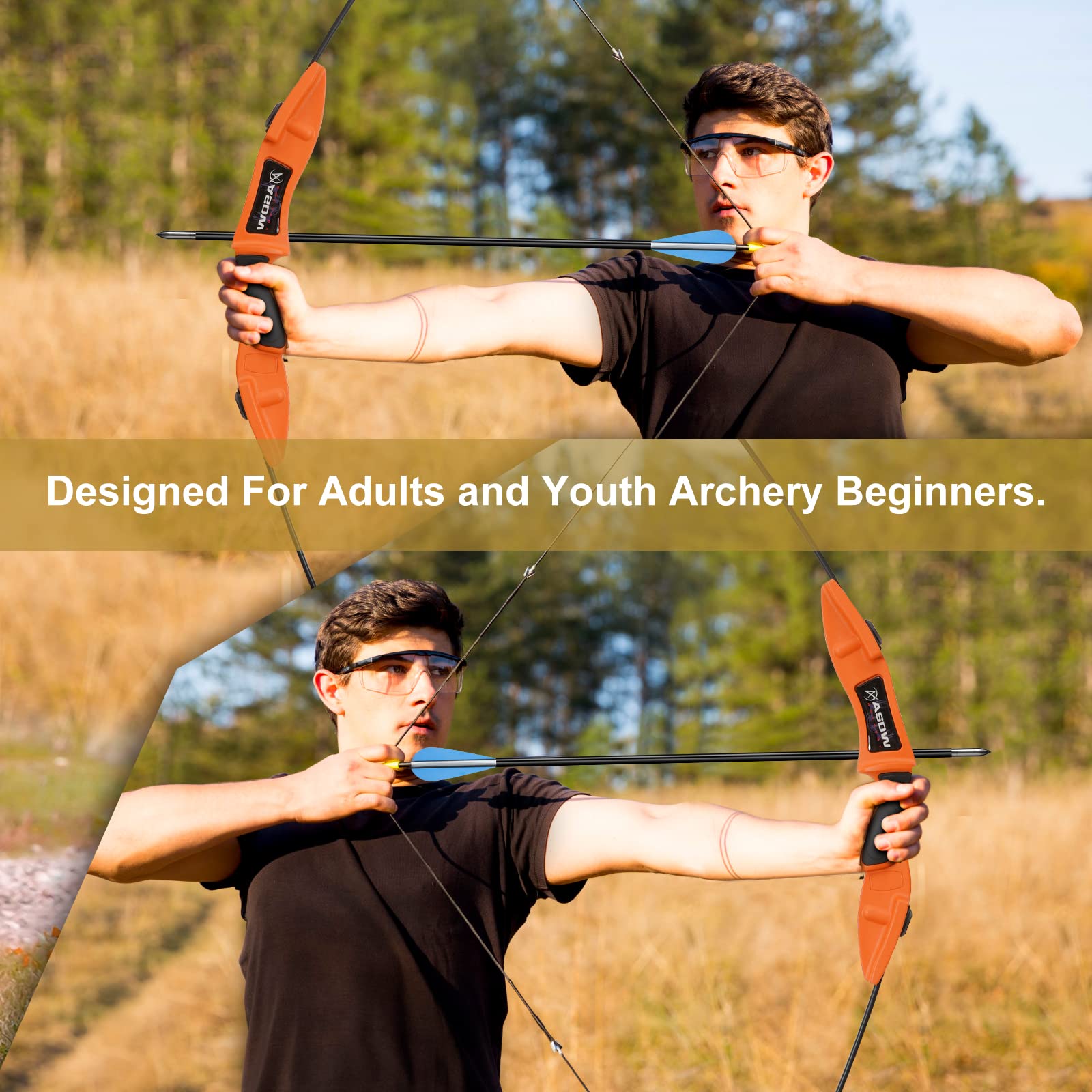 Buy ASDW Archery Bow Set Recurve Bow and Arrow Youth Bow and Arrow