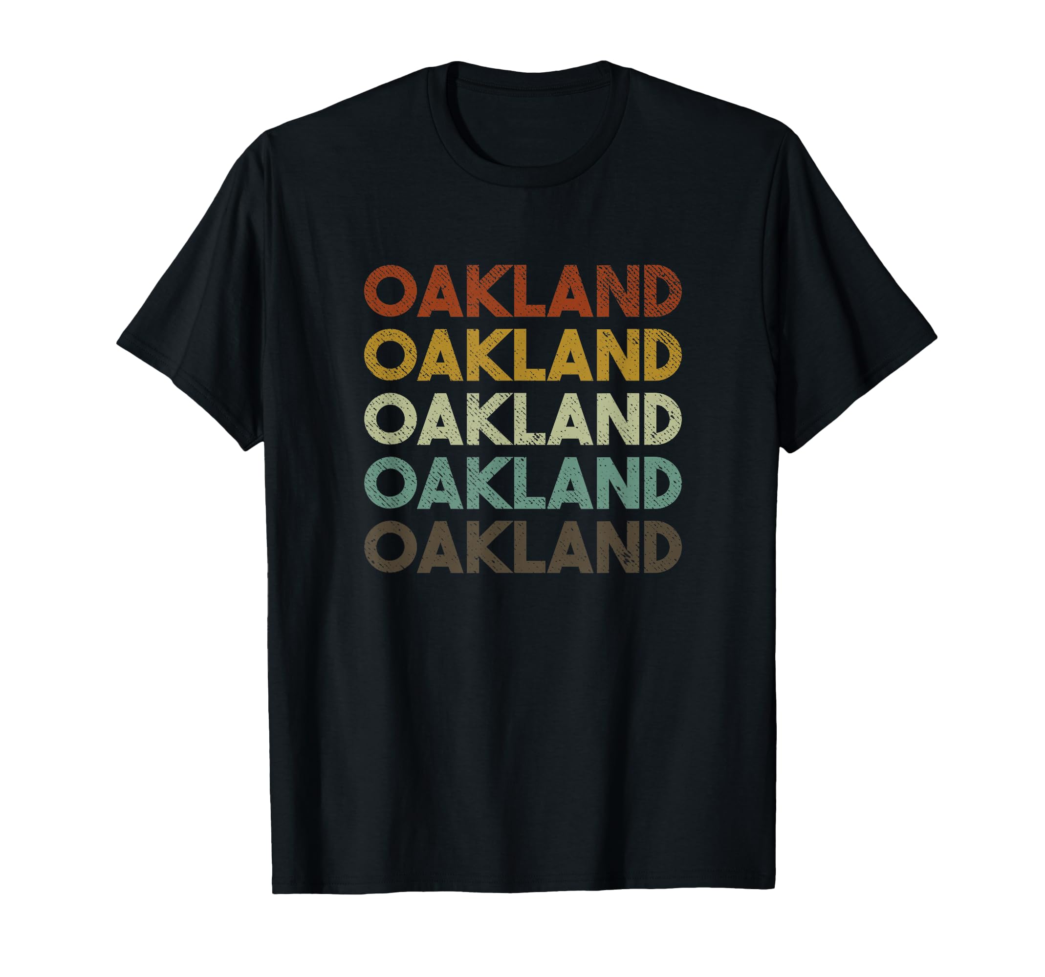 Vintage Oakland California 80s Retro Style T-Shirt