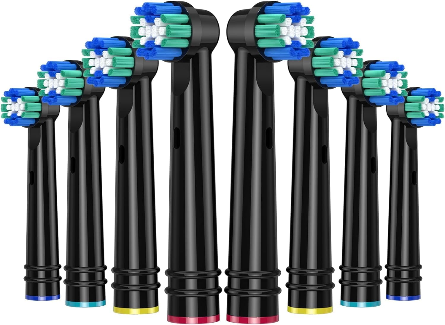 Cabezales de cepillo de recambio para oral B, Pack de 8 cabezales de cepillo de dientes elƩctrico para oral B, cabezale de cepillo Classic Precision Clean para Vitality Pro Smart Genius Series
