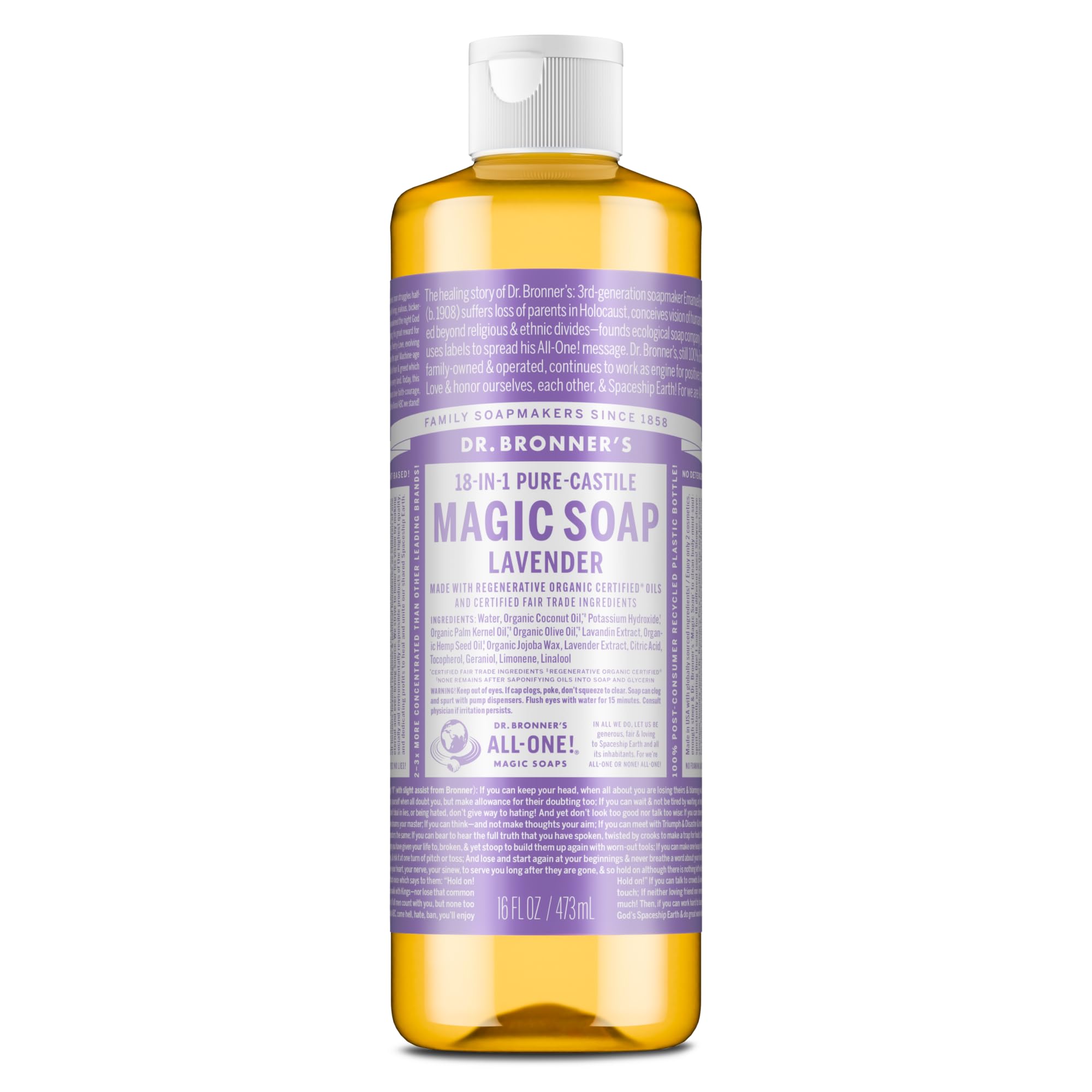 Dr. Bronner's Lavender Castile Soap