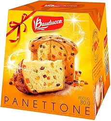 Mini Panettone Frutas Cristalizadas 80g c/24 - Bauducco