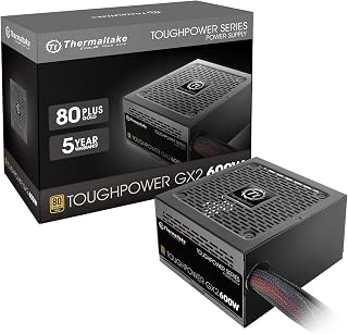 Thermaltake Toughpower GX2 600W 80+ Gold Certified ATX Power Supply with 5-Year Warranty