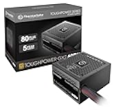 Toughpower GX2 80+ Gold 600W SLI/Crossfire Ready Continuous Power ATX 12V V2.4/EPS V2.92 Non Modular Power Supply 5 Year Warranty PS-TPD-0600NNFAGU-2
