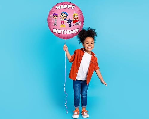 Miniatura 2 de Globos de Mylar de aluminio True y el Reino del Arco Iris para fiesta de cumpleaños.