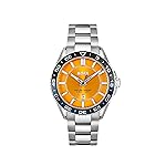 BOSS Runner Men's 3H Quartz Watch, Stainless Steel Bracelet, 5ATM/50m Water Resistant - Sporty and On-Trend Timepiece - Gift for Him, 44mm