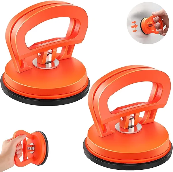 2 Pack Dent Puller, Car Dent Puller, Suction Cup Dent Puller Handle Lifter, Powerful Car Dent Remover, Dent Removal Kit and Dent Repair Puller for Car Dent Repair,Glass,Screen,Tiles and Objects Moving
