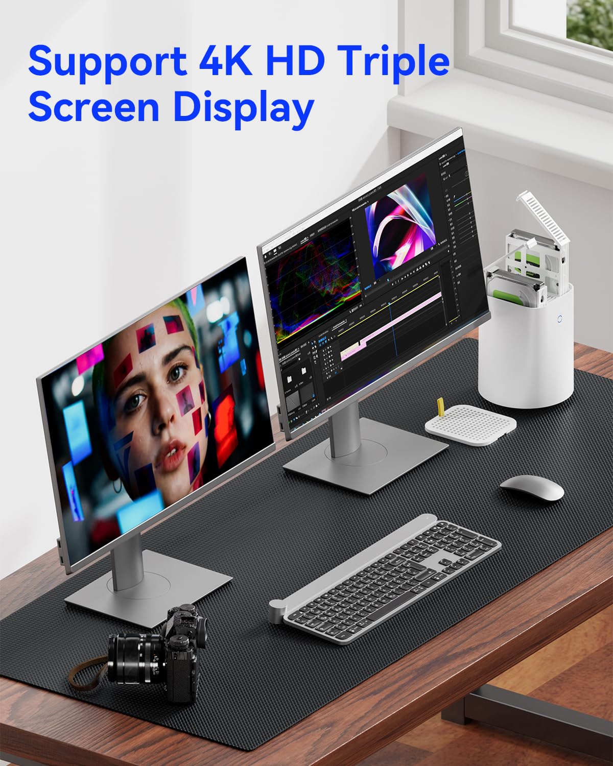 Amazon.com: AOOSTAR R1 Intel N100 Mini PC 4C/4T, Support 40T（2