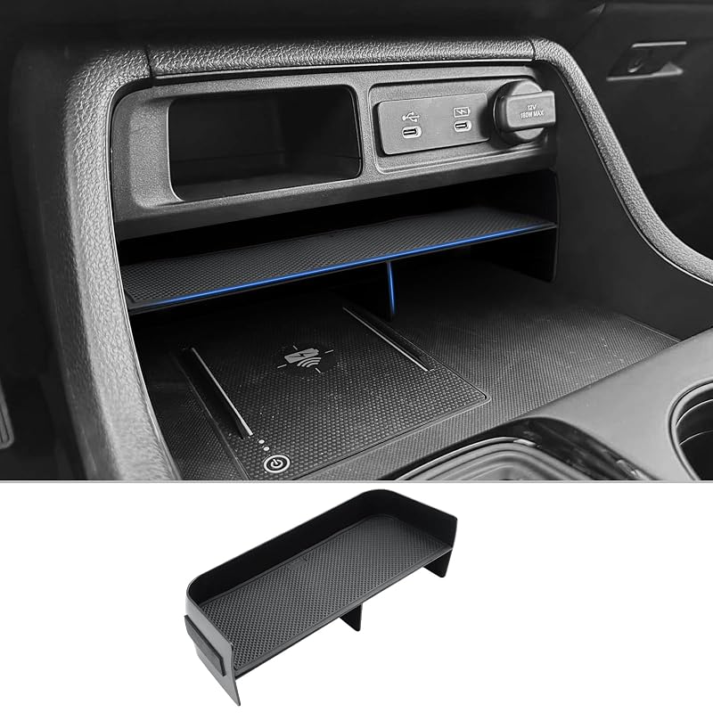 Organizador de Console Central CDEFG com Divisória para Honda Pilot 2023–2026 e Honda Passport 2026