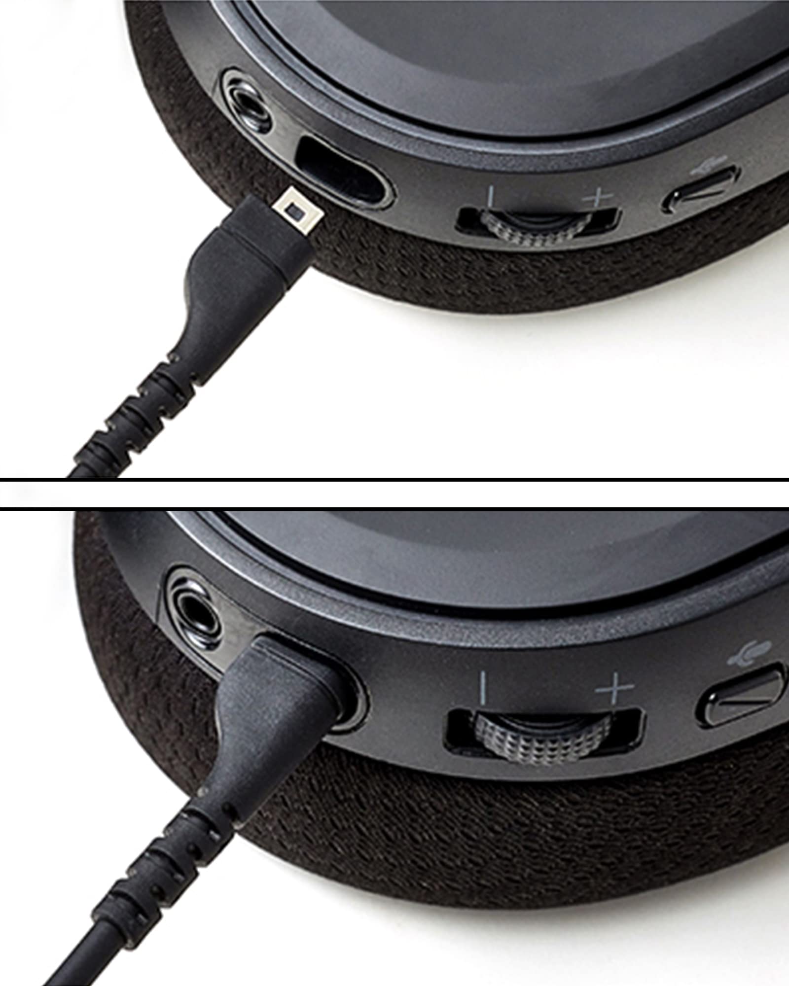 1,2 M / 2 M Kabel Wideo Zamienny Kabel Black Bears do Zestawu Słuchawkowego do Gier Dla Arctis 3 Arctis 5 Arctis 7 Arctis Pro