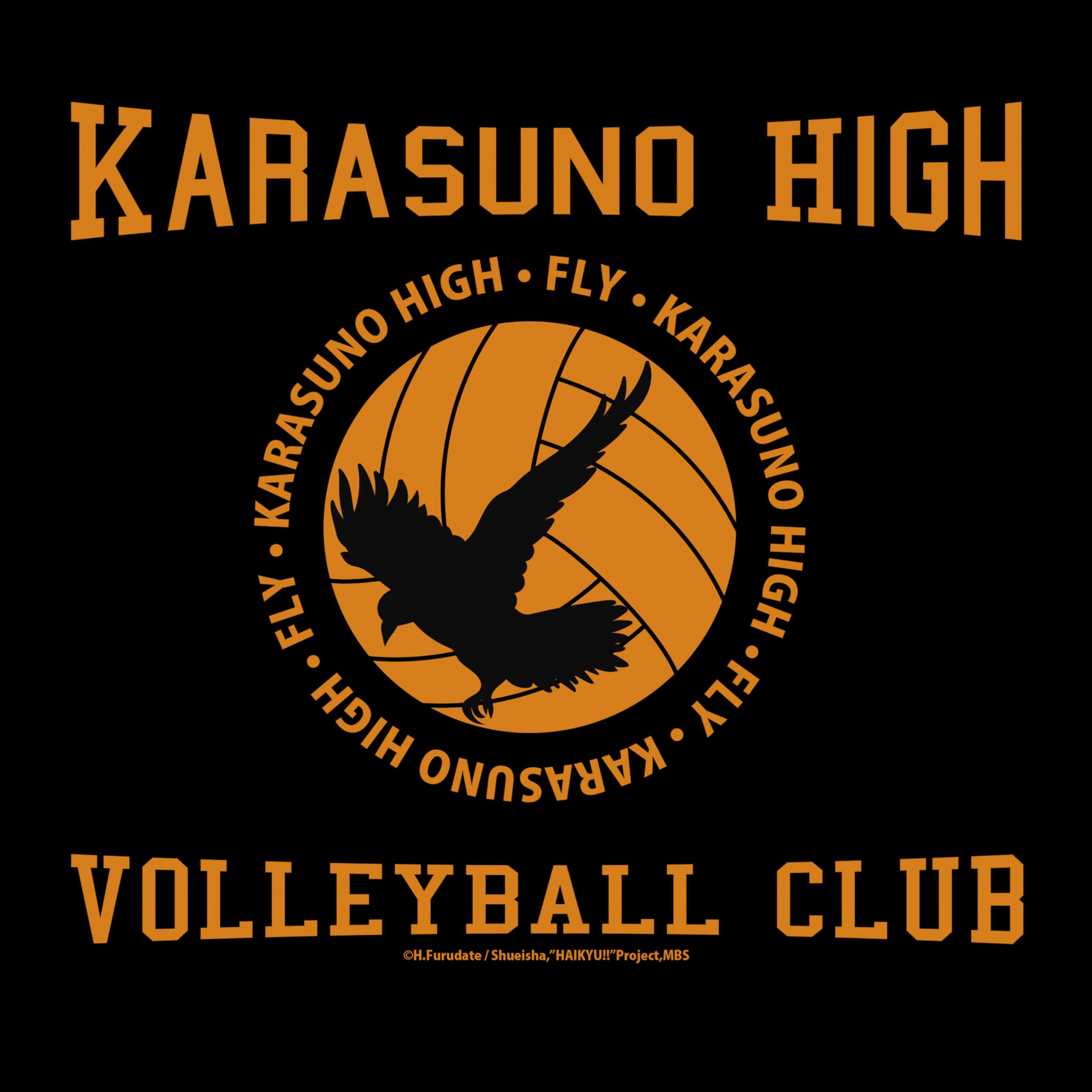 HAIKYU!! - Sport bag Karasuno Volleyball Club - Grey/Black