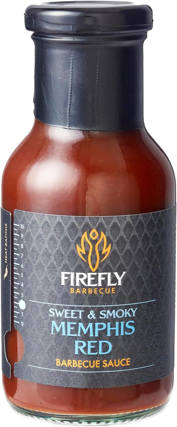 Memphis Red BBQ Sauce with Sweet & Tangy Blend - Small-batch Handcrafted Barbecue Sauce for Pork, Chicken & Ribs - Natural Barbeque Sauce with No Additives or MSG 250ml