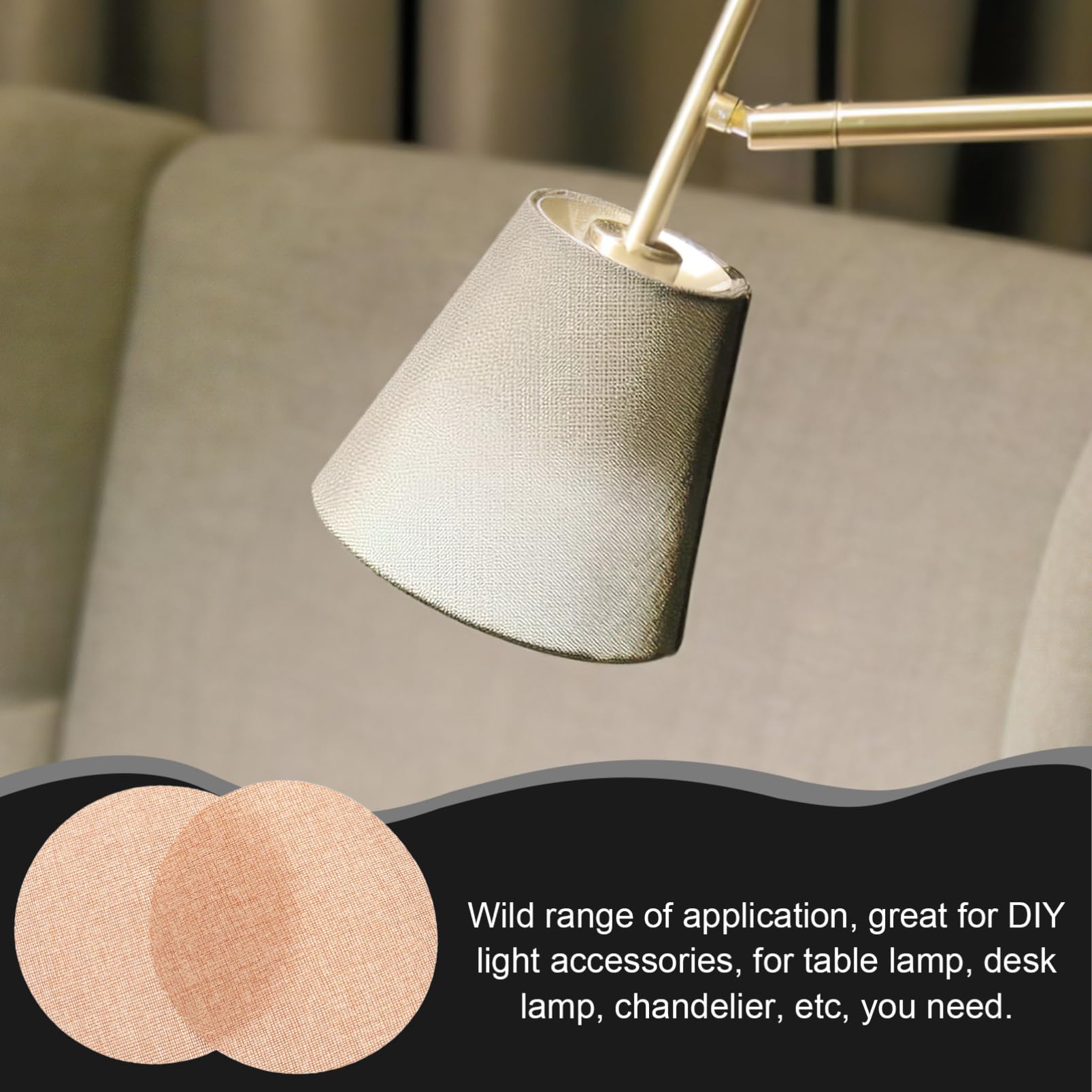 DECHOUS LED Tube Light Spotlight Lampshade 6 Pack Anti-Glare Ceiling Lampshade Diffuser Cover For Living Room