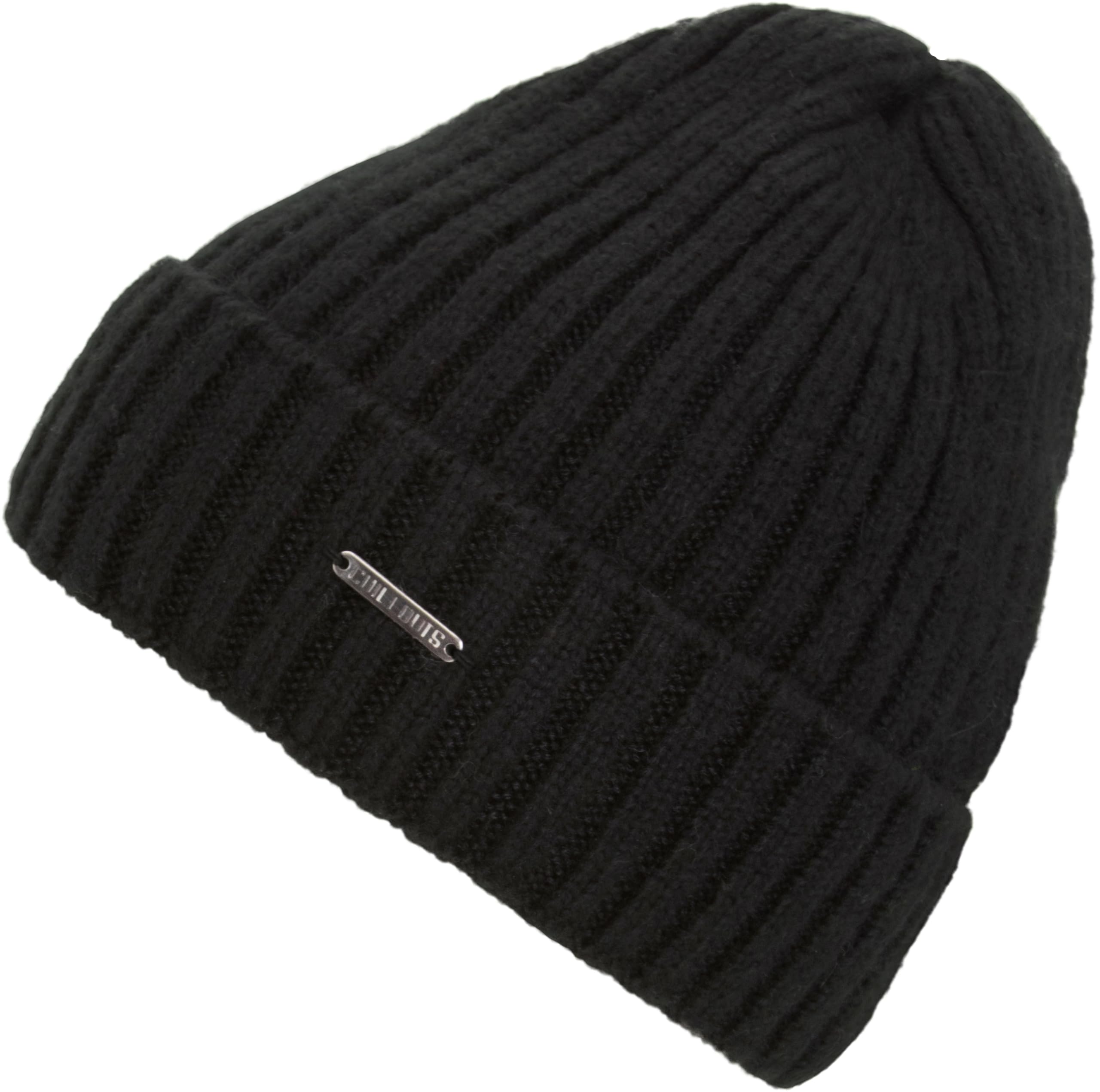 CHILLOUTS Tuva Beanie Strickmütze Umschlagmütze Damen/Herren - mit Umschlag, Umschlag Herbst-Winter Herbst Winter